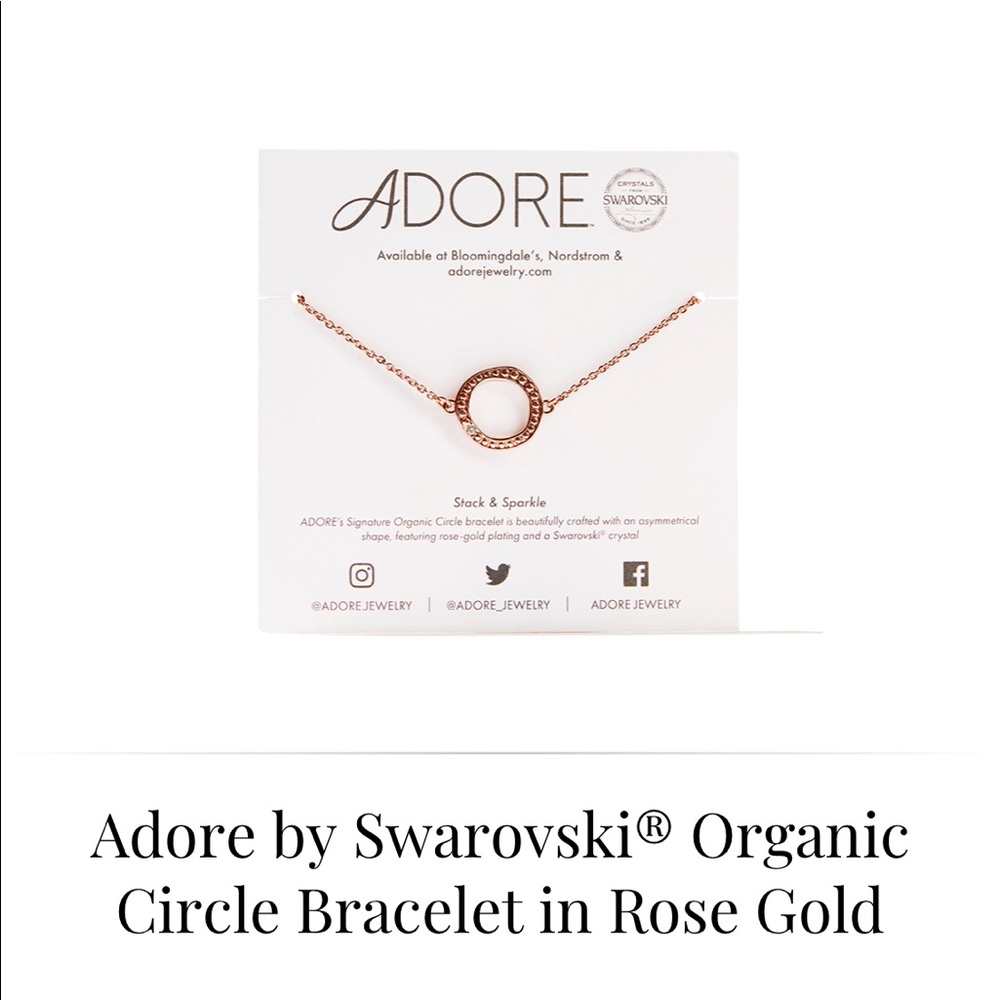 Swarovski Rose Gold Bracelet